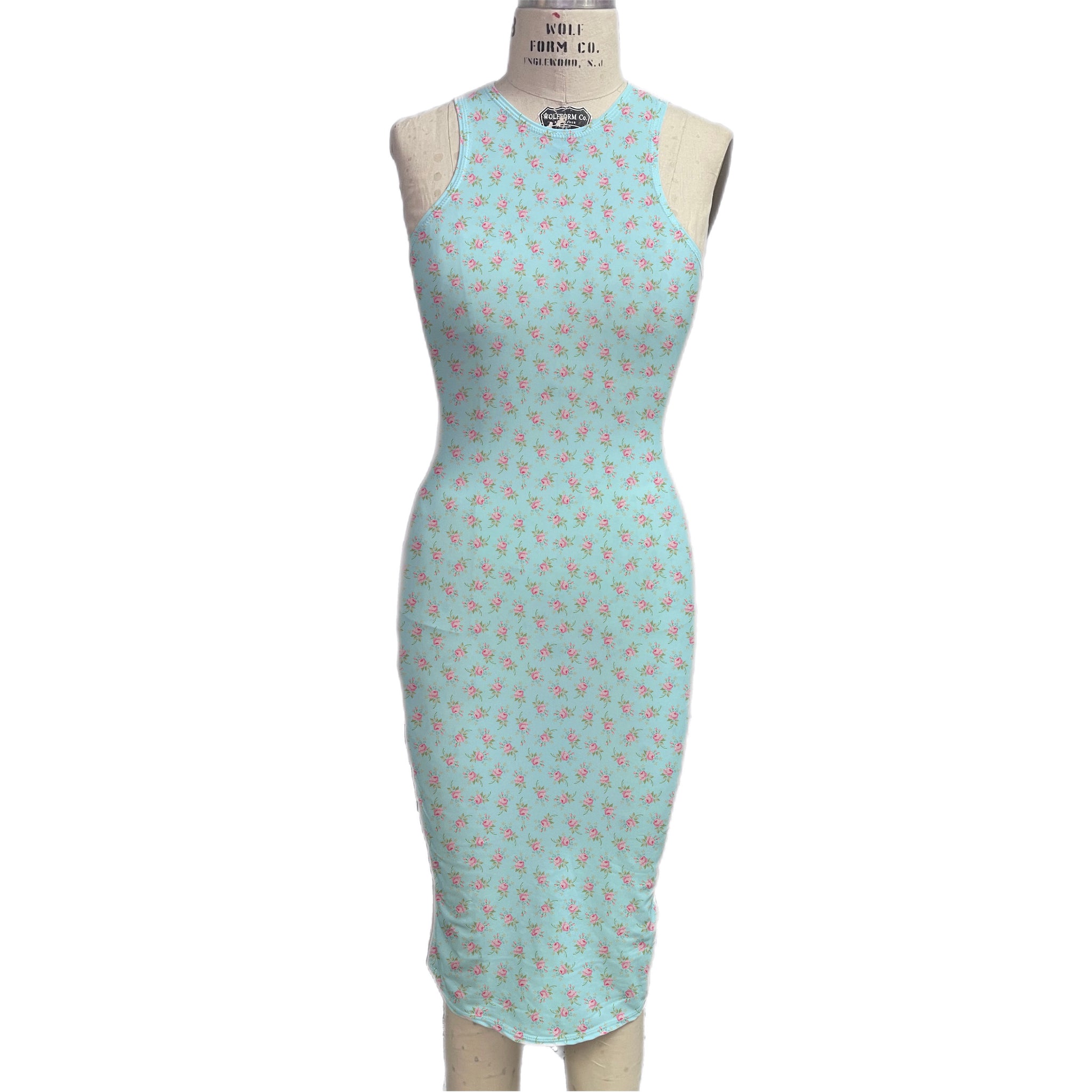 Dainty Spandex Bodycon Dress – Brittany Allen