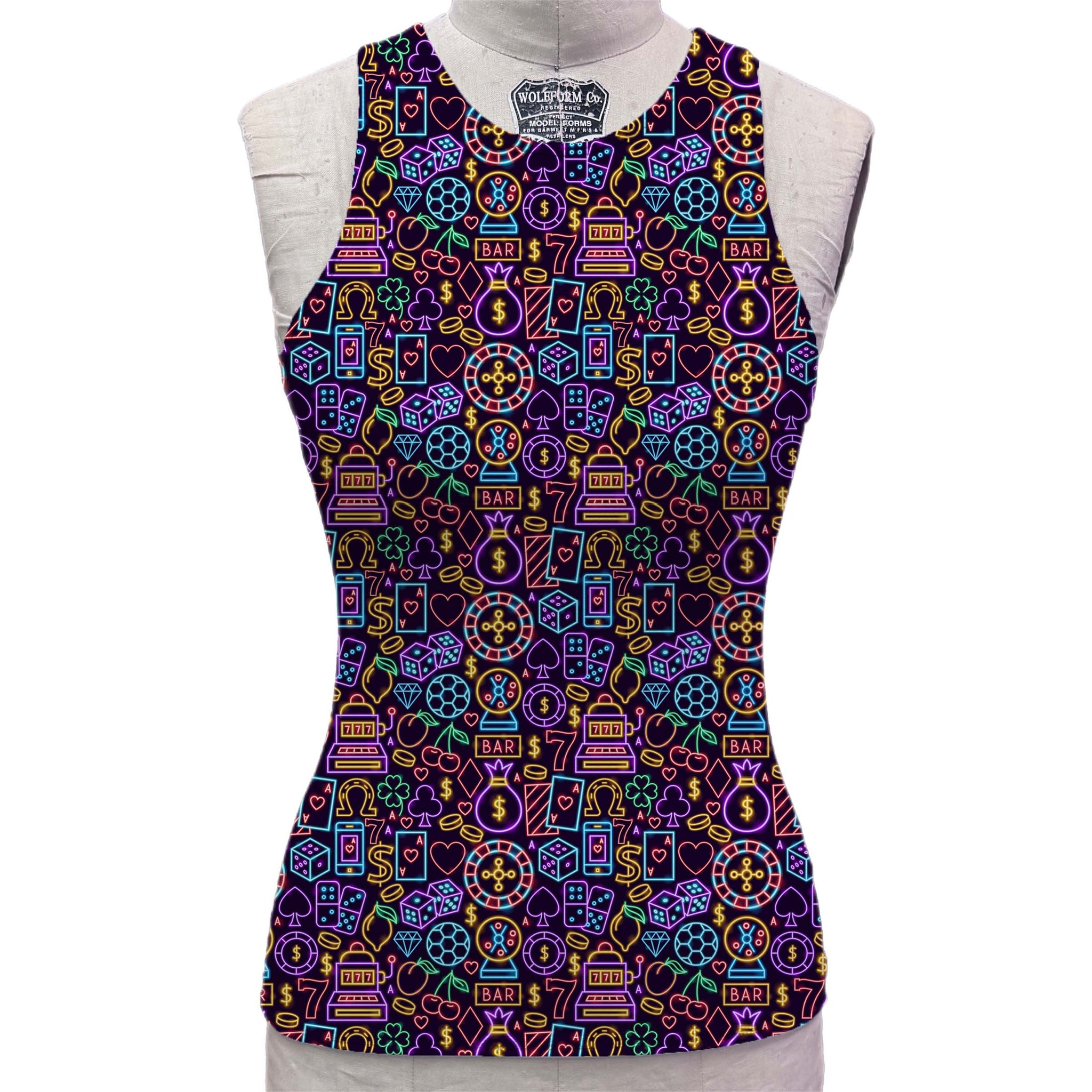 Viva La Neon Tennis Tank – Brittany Allen