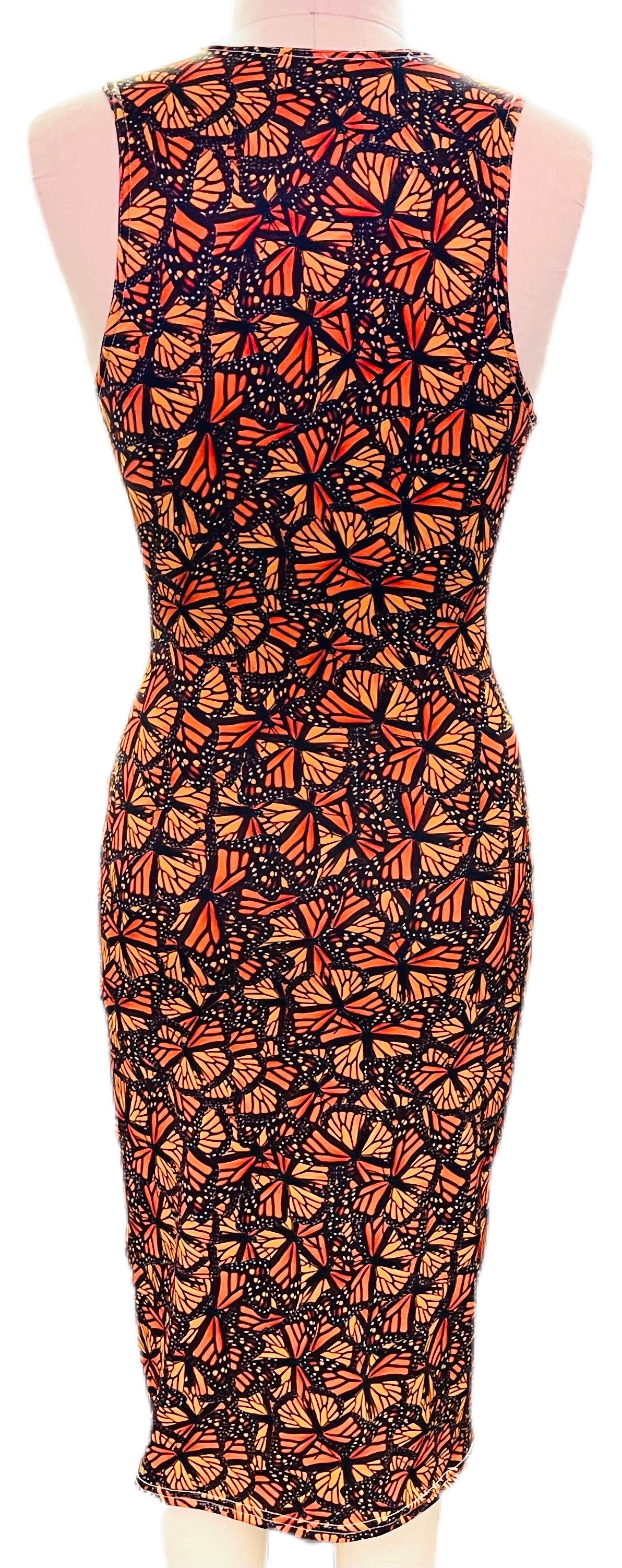 Monarch Sleeveless Spandex Bodycon Dress 3X Monarch Sleeveless Spandex Bodycon Dress 3X